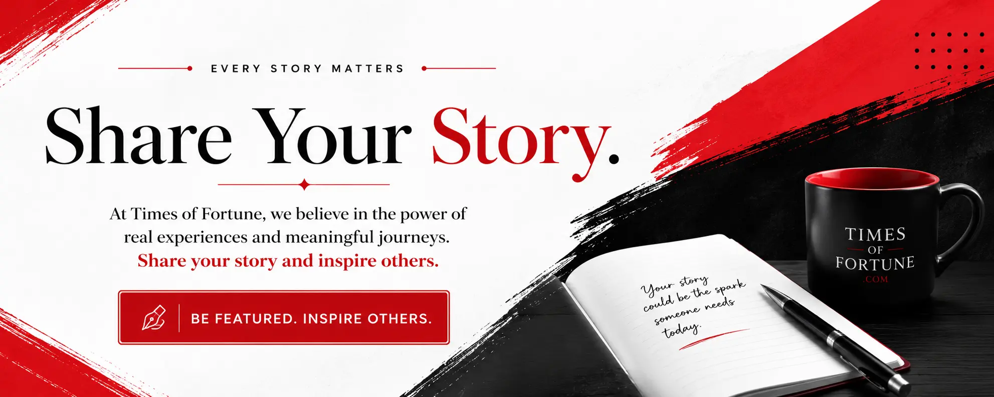 Share Your Story Banner